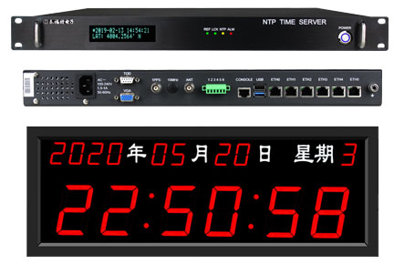 NTP時間服務器+子鐘成套設備